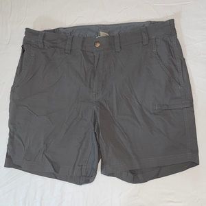 Duluth Trading Co Women’s Gray Shorts 7” inseam Size 16-EUC